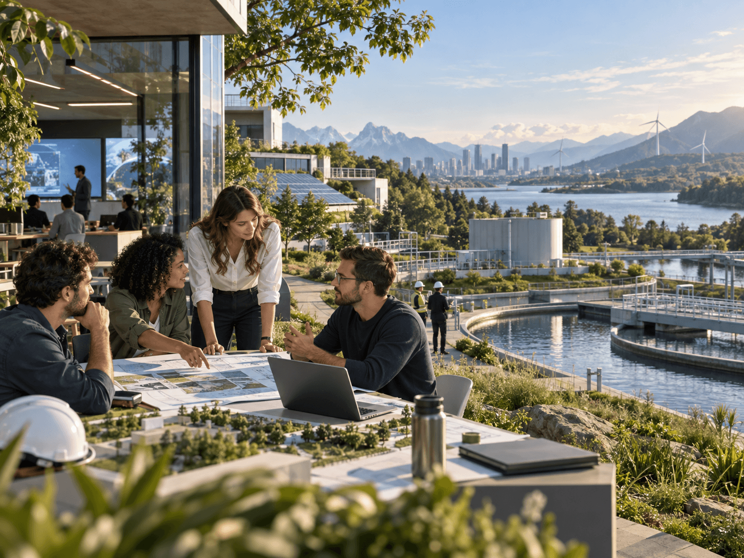 Construire le futur : innovation, terrain et transmission.
