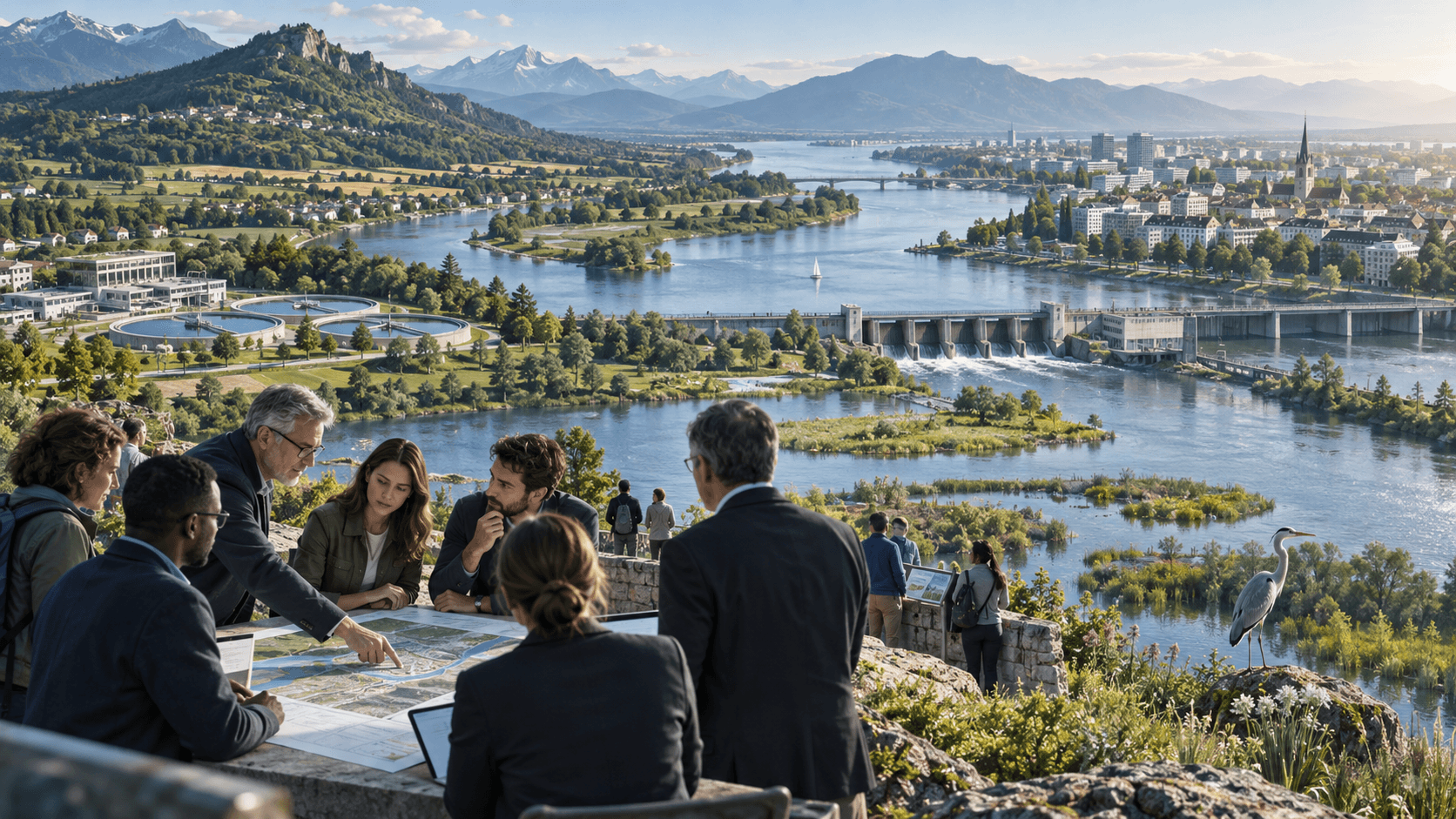 L’eau comme sujet de société, de territoire et de décision publique.